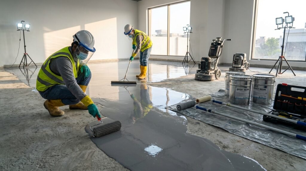 Epoxy Flooring Services in Lahore